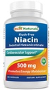 Nejlepší Naturals Flush- Free Niacin Inositol Hexanikotinát 500 mg 180 Kapsle