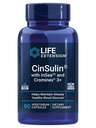 Life Extension CinSulin ® s InSea2 ® a Crominex ® 3 +, shilajit, amla Fruit, Skořice, Brown Seaweed, Podporuje zdravý metabolismus a satiety, gluten- Free, Non- GMO, Vegetarian, 90 Kapsle