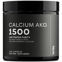 Toniiq 1500mg Ultra vysoká čistota Ca AKG dodatek - 99% + Vysoce čištěný a biologicky dostupný kalcium alpha- ketoglutarát - vápník AKG doplněk dlouhověkosti - 120 Ca- AKG Vegetariánské kapsle