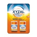 Xyzal Allergy Pills, 24hodinová alergie Relief, Původní síla předepisování, 55 Počet (Balení po 2)