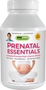ANDREW Lessman Prenatal Essentials 180 Kapsle - Kompletní Prenatální vitamíny pro ženy, Žádné přídatné látky Prenatal Multivitamin, Nutrients for Womens Prenatal, Postnatal- Methylfolát Prenatal se železem