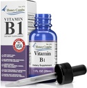 Vitamin B1 Thiamin Liquid Drops - Made in USA - Natural High Potency Fast Absorption Thiamin B1 Dodatek pro muže, ženy a děti - Veganský vzorec - Bulk Velikosti také k dispozici