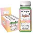 Magic Mind Energy And Focus Drink Shots - Stress Relieving, No Jitters, Ashwagandha, Vitamin B12, Vitamin C, Matcha Green Tea, Functional Houby - 2 FL Oz (15 Pack)