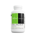 DAVINCI Labs CoQ10 - DMG 300 / 300 - Podporuje srdeční zdraví a energetickou funkci * - Dietní dodatek s Coenzym Q10 & Vitamin E - Vegetarian - Gluten- Free - 60 Orange ochucené žvýkací tablety