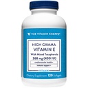 Vysoký gama vitamin E - podporuje imunitní a kardiovaskulární zdraví - 400 IU (120 Softgels)