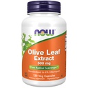 Nyní Potraviny Doplňky, Olive Leaf Extract 500 mg, Free Radical Scavenger *, 120 Veg Kapsle
