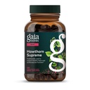 Gaia Herbs Hawthorn Supreme - Hawthorn Berry Supplement - s bylinkami tradičně používané k podpoře zdraví srdce * - 120 Vegan tekuté fyto- kapsle (60- Day Supply)