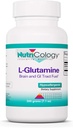 Nutricology L- glutamin Powder - Gut Health for Men & Women, Free Form Amino Acid, Pure, 4.7g Dodatek - 7.1 Ounce