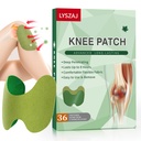 36Pcs Knee Patches, Wormwood Extract Nálepka 8- Hodinové Tepelné Záplaty Joint pro Knee, Back, Neck, Rameno