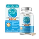 Zdraví a její perimenopauza mysl + kognitivní funkce podpora, pro rané stádium menopauzy, duševní energie, doplňky pro ženy s vitamíny, gluten- Free, Non- GMO, Vegan (30 ct - 1 měsíc)