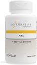 Integrační terapeutika NAC - Antioxidační podpůrný dodatek pro funkci dýchání a plic * - Gluten- Free & Dairy- 60 Kapsle (60 Služeb)
