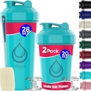 2 PACK, 28 oz & 20 oz Shaker Lahve s Powerful Wire Whisky pro proteinové směsi 124; Neprůchodné Blender Shaker Lahvička Pack 124; BPA-Free & Myčka nádobí Bezpečné 124; Shaker Lahvička 124; Shaker Lahvička pro třepání 124; Shaker Cups pro koktejly