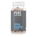 Pure for Men Original Cleanency Stay Ready Fiber Supplementary 124; Helps Promote Digestive Regularity CLAS124; Psyllium Husk, Aloe Vera, Chia Seeds, Flaxseed CLAS124; Proprietal Formule CLAS124; 60 Veganské kapsle