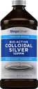 Piping Rock Koloidní stříbrné kapalné kapky 124; 16 Fl Oz Oz 124; 10 PPM 124; Bio- Active Premium Stupeň tinktura 124; Non- GMO, gluten zdarma dodatek