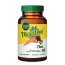 MegaFood zinkové doplňky - Vegan Imunitate Supplement s 22,5 mg vysoce potentní fermentovaný zinek - Made With Real Food - Gluten- Free, Kosher - 60 Tablety, 60 Služeb