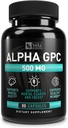 Alpha GPC 500mg Kapsle 124; 80 Počet 124; Podporuje zdravé Cognitive Functions 124; Podporuje zdravé paměti 124; Dávkování pro optimální Biologická dostupnost 124; Non- GMO, 3rd- Party Tested