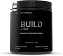 Build + GAA, pro budování svalů a obnovu, Malina Lemonade, Patent čeká GAA + creatin Monohydrát, zlepšuje sílu, výkon a růst svalů - Creatine, GAA, Betaine - 30 Služeb