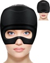 Migréna Relief Cap, Skládací oko viditelné bolesti hlavy Relief Cap, Migréna Relief Hot a studené kocoviny Cap Led Gel Cap 360 ° Fit, Migréna Ledová maska, Bolest hlavy Migréna Klobouk Nejlepší domácí zdravotní dárek