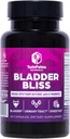 Měchýř Bliss: Advanced Cranberry Dodatek & D- Mannose Formule pro močové trakt Zdraví pro ženy, Non- GMO, Gluten- Free, Vegan Kapsle, Fast- acting Relief & UTI Prevence, Podpora močového měchýře, 60 Ct