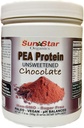 Pea Protein Powder - Neslazený - Čokoláda s kakaem Powder & Vanilla Bean - Soy Free, Non- GMO 17.6 oz