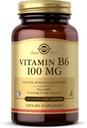 Solgar Vitamin B6 100 mg, 250 Zeleninové tobolky