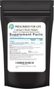 Předepsaný pro život vápník Citrát Malate, čistý vegan vápník prášek, snadné absorpční vzorec, non GMO, Filler & Additive Free (340g)