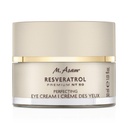 M. Asam Resveratrol Premium NT50 Perfecting Eye Cream - Antiaging pod oční krém s resveratrol & hyaluronová kyselina na hladké vrásky & jemné linie, veganský vzorec, 1.01 Fl Oz