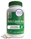 Zdraví Thru Nutrition Alpha Lipoic Acid 600mg 60 Servings CLAS124; Certified Vegan CLAS124; Univerzální antioxidant CLAS124; Non- GMO, třetí strana Testováno, hypoalergenní, gluten zdarma, Soy zdarma ALA kapsle