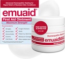 emuaid EMUAIDMAX Ointment for Itchy Skin, Maximum Strength Treatment for Athlete 's Foot, Psoriasis, Jock Itch, Rash, Eczema, Cold Sores, Blisters, and Yeast Infection 2oz
