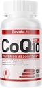 CoQ10-400mg- -Softgels s PQQ, BioPerine & Omega-3, Coenzym Q10 (Ubiquinon) Dodatek pro high- Absorpce, Powerful- Antioxidant, Podpora srdce & Energy- Production, 120 Služeb