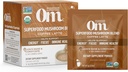 Om Houba Superfood Káva Latte Směs Houba Powder, Single Serve, 10 Hrabě, Lví hříva, Cordyceps, Reishi, Chaga, Energy & Duševní Clarity Supplement