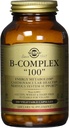 Solgar B-complex "100", 100 Zeleninové kapsle - Zdraví srdce, 100 Počet (balení po 12)