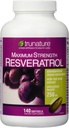 TruNature Resveratrol Plus Standardizované Trans- Resveratrol 250 miligram, 140 Vegetariánských kapslí
