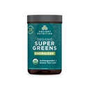 Starověké nutriční organické SuperGreens Energizer Powder with Probiotics and B12, Made from Real Fruits, Zelenina a Byliny, pro stravovací, detoxikační a energetická podpora, 25 Služeb