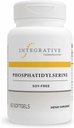 Integrační terapeutika Fosfatidylserine - Příplatek na podporu mozkových funkcí * - Podporuje zdravou reakci na stres * - Gluten- Free, Soy- Free & Dairy- 60 Softgels (60 Služeb)