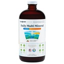 LIQUIDHELTH Daily Multi Mineral Liquid Supplement with Fulvic Acid, Plant based Ionic Aquamin Sea Trace Ocean Minerals - Imunitní podpora, Energie, Gut Health, Detox - Made in USA, Vegetarian (32 oz)