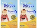 Ddrops Baby kapky žlutá (balení po 2)