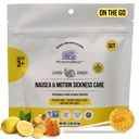 MommaBear Nausea & Motion Nemoci Lízátka - Non- GMO Lemon & Ginger Candy for Nausea - Organic Lollipops for Kids 3 + & Těhotné ženy, aby se usnadnila radost - Děti Cestování Essentials (5 Pack)