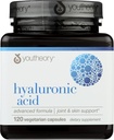 Youtheory Hyaluronic Acid Advanced Formule, Dairy Free, 120 Kapsle (Balení po 1)