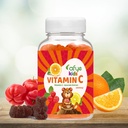 Děti Vitamin C - Imunitní systém Booster Gummies s medvědím tvarem - Imunitní systém Supplement pro dospělé a děti - Vitamin C & Acerola Extract, 60 Počet (balení po 1)