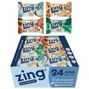 Zing Kids Protein Bary Variety Pack, Gluten Free 100 Calorie Mini Bary s vysokým proteinem, Vegan Nutrition Bary, Dairy Free Plant Based Protein - 24 počet