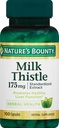 Příroda 's Bounty Milk Thistle 175 mg, 100 Počet
