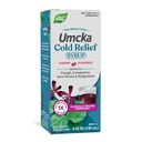 Nature 's Way Cold Relief Syrup, Umcka, Shortens Trvání & Snižuje Závažnost, Multi- Symptom Cold Relief, Homeopatická, Fenylephrine Free, Non- Drowsy, Cherry ochucené, 4 Fl Oz (Balení květen Vary)