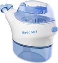 Nasal zavlažovací systém s 50 Salt Packets, Elektrický Neti Pot Nose čistič Sinus Rinse stroj pro Sinus Relief Nasal Congestion Runny Nose