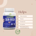Natural Skin Relief - Bylinný dodatek pro mýdlo Itchy, suché, a dráždivá pleť - 100% Plant- based, Vegetariánské kapsle
