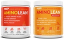 RSP NUTRITION Vegan AminoLean Pre Workout Energy (Mango 25 Servings) s AminoLean Recovery Post Workout Boost (Blood Orange 30 Servings)