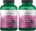 Swanson Glucosamine Chondroitin & Msm 500 / 400 / 200 Milligrams 120 Tabs (2 balení)