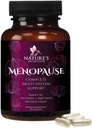 Menopauza Doplňky pro ženy s Black Cohosh - Hot Flash and Hormon Support for Women, Natural Menopause Relief Vitamíny Podpora Mírné noční pocení & Balance, Non- GMO & gluten zdarma - 60 Kapsle