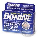 Bonine žvýkací tablety pro pohybovou nemoc 50100187 16 pk