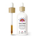 Rainbo - Lion 's Mane Houba Tinktura - Dual Extract Houbový dodatek - Brain Support, Focus, Memory, Liquid Lion' s Mane Dodatek, Vegan, Non GMO, 3.4 fl oz